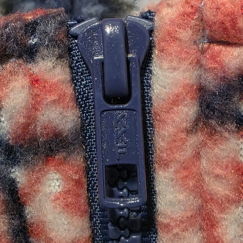 VTG 90s Higher State Fleece XL Made in Canada Nordic Snowflake Print Retro Ski - Picture 6 of 10